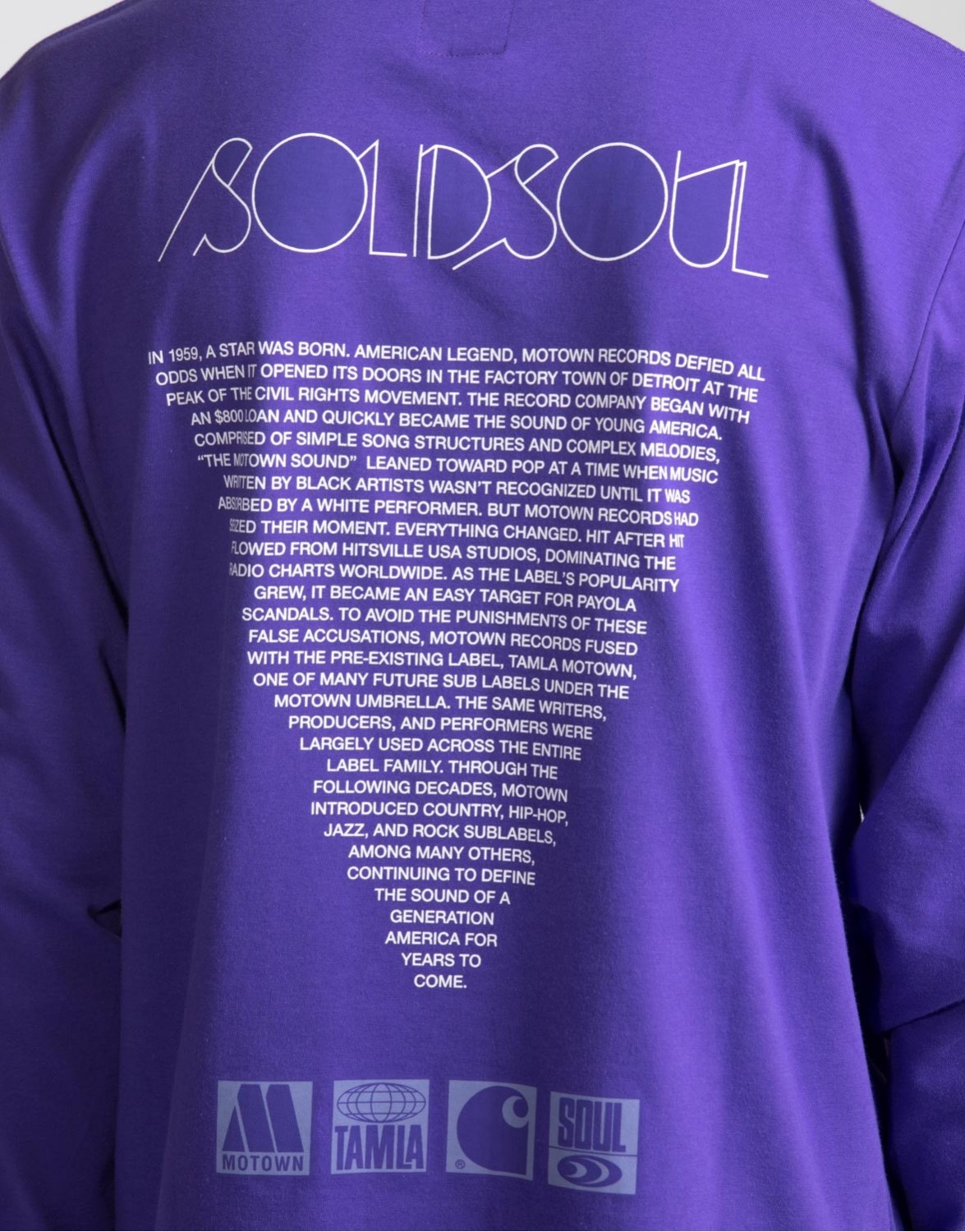 L/S Motown Sublabels T-shirt