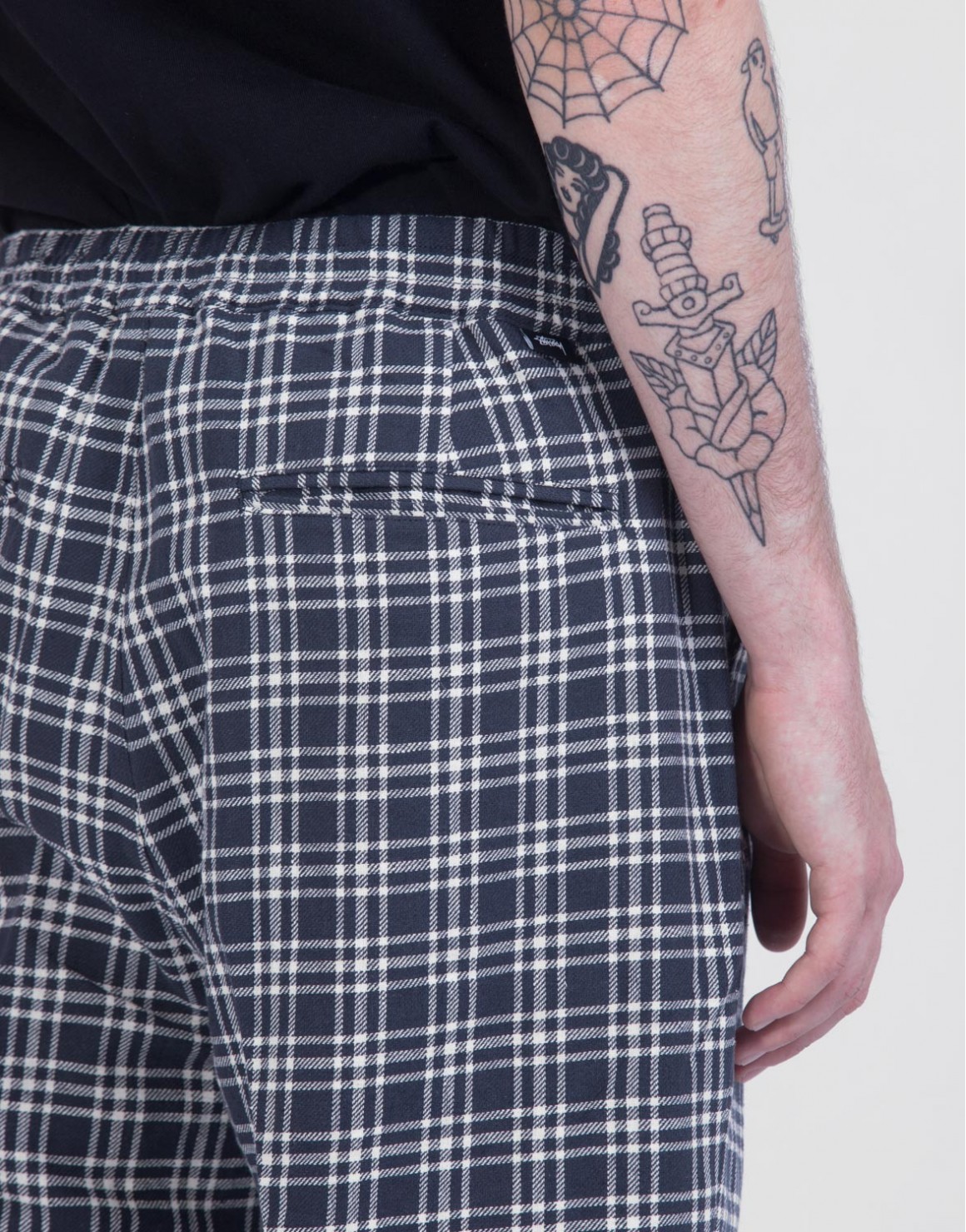 Stüssy Plaid Linen Bryan Pant