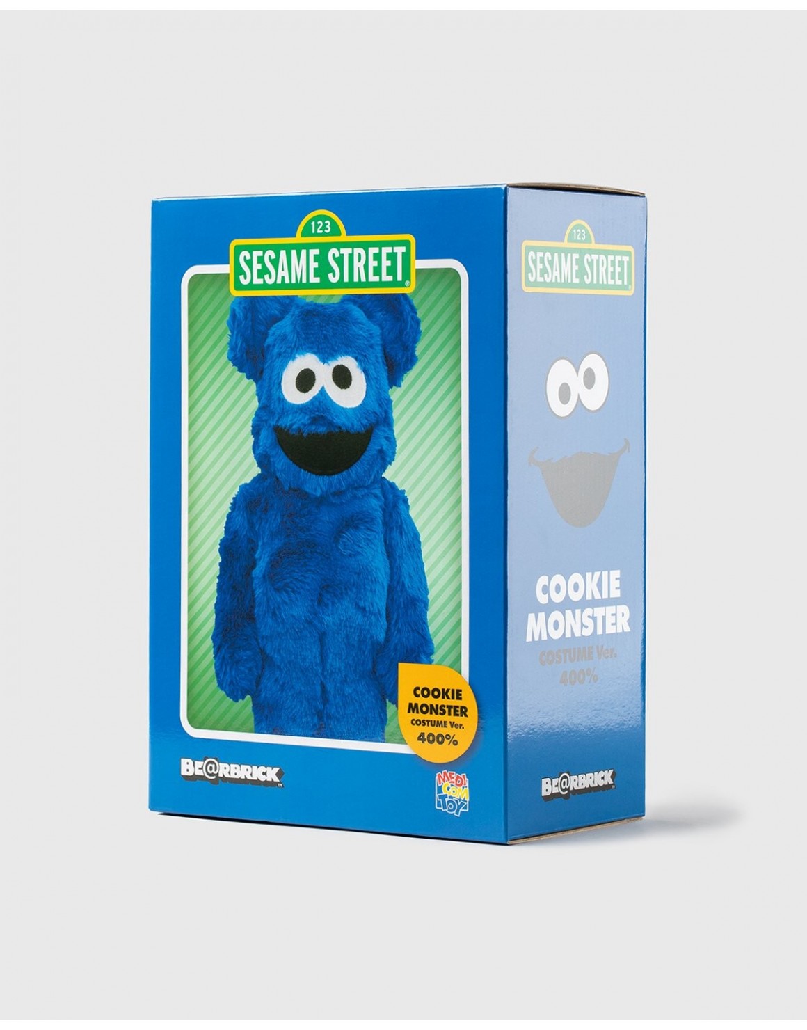 BE@RBRICK COOKIE MONSTER Costume Ver. 400% SESAME STREET クッキー