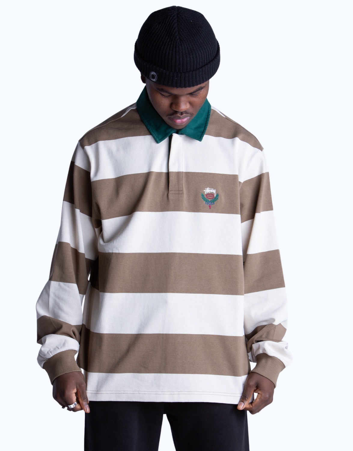 通販でクリスマス Shirt Stussy BIG 1140279natl Big Stripe STRIPE