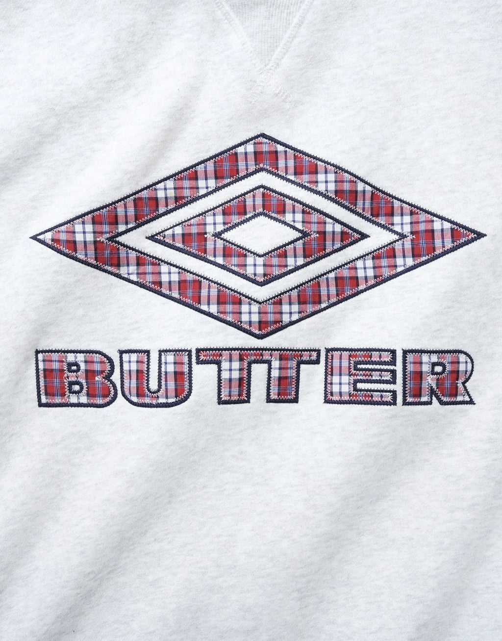 Butter X Umbro Diamond Applique Crewneck