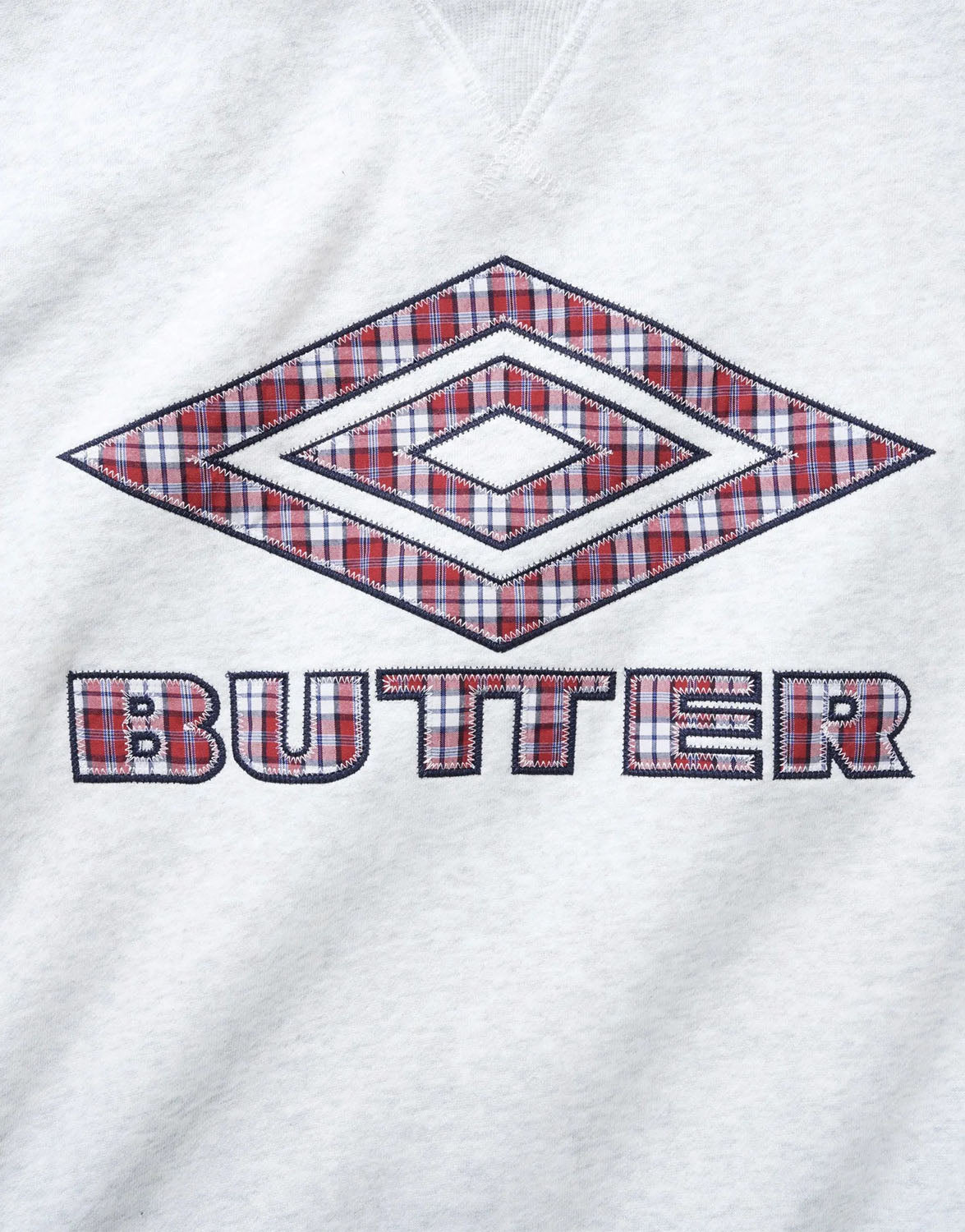 Butter X Umbro Diamond Applique Crewneck
