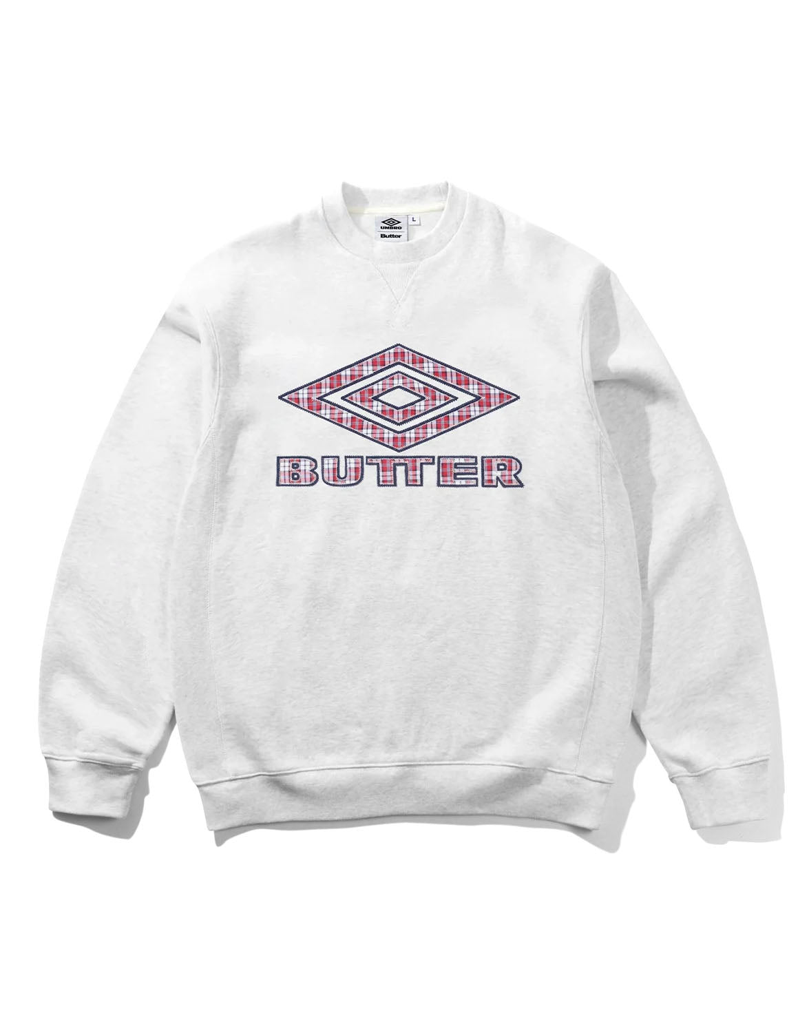 Butter X Umbro Diamond Applique Crewneck