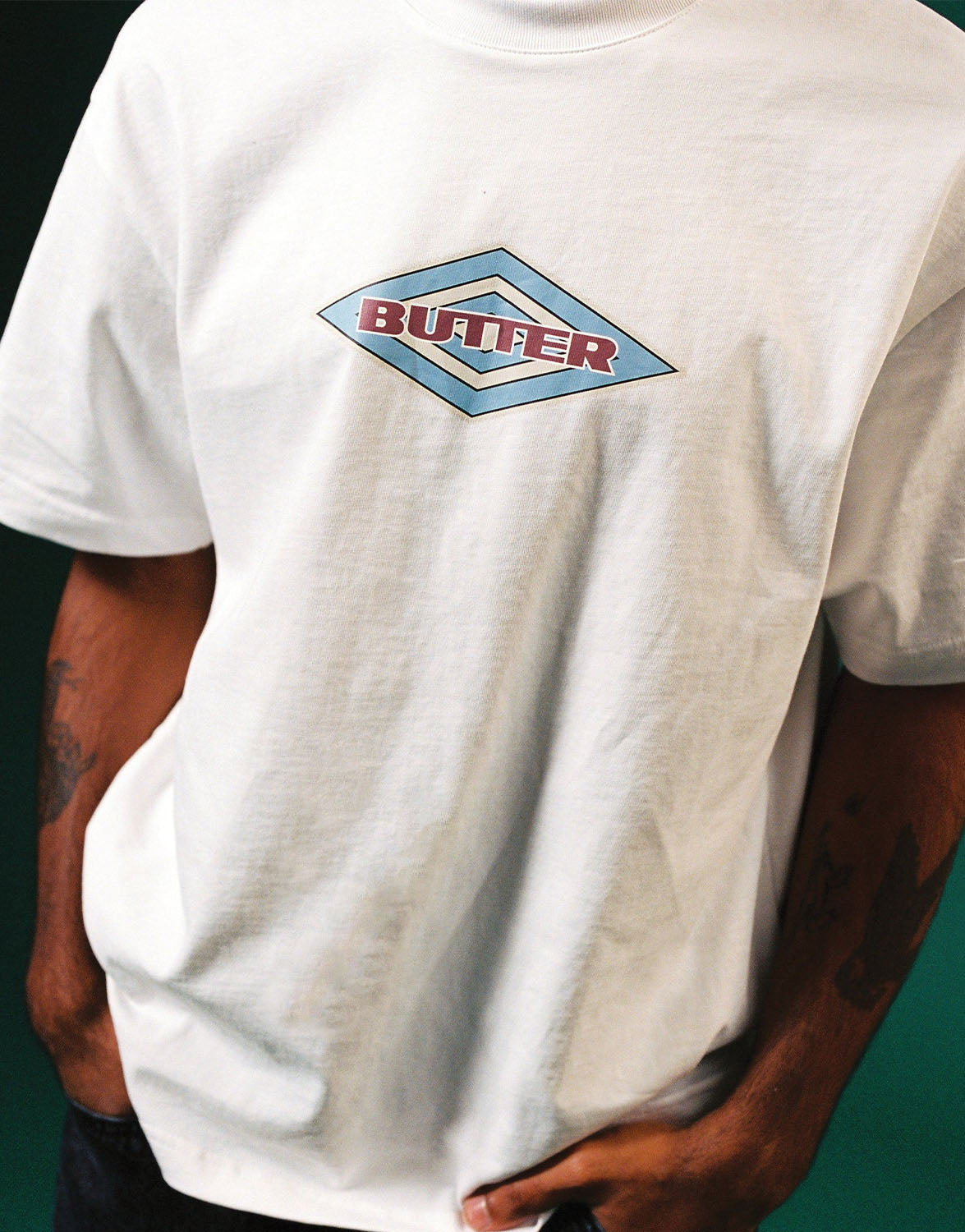 Butter X Umbro Diamond Logo Tee
