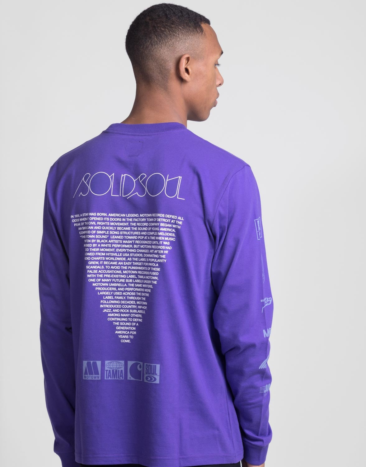 L/S Motown Sublabels T-shirt