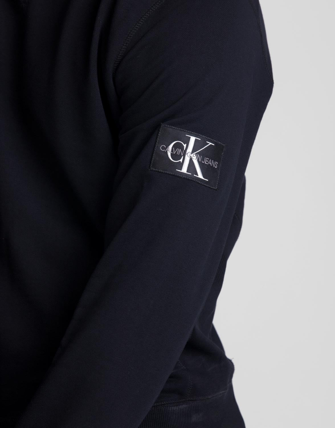 Monogram Sleeve Badge Crewneck
