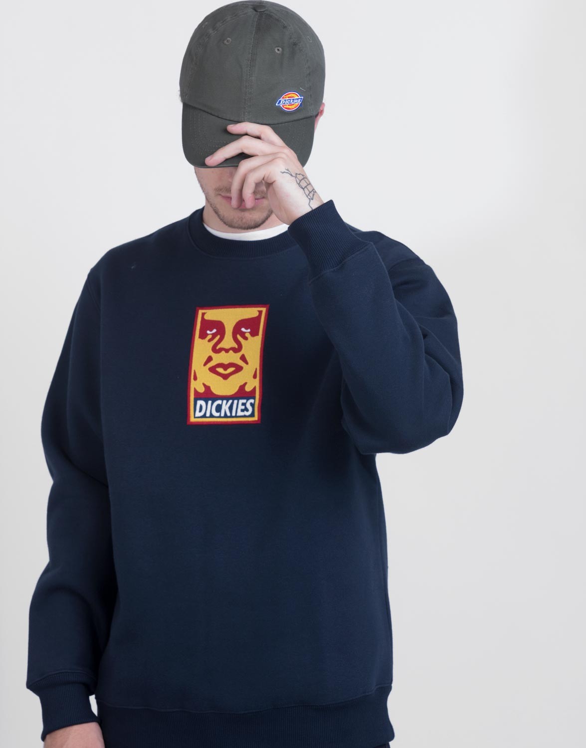 Obey X Dickies Felpa Uomo