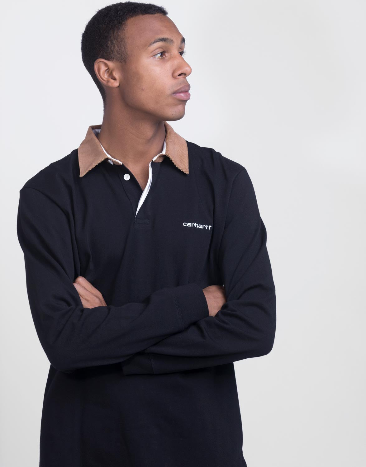 L/S Cord Rugby Polo