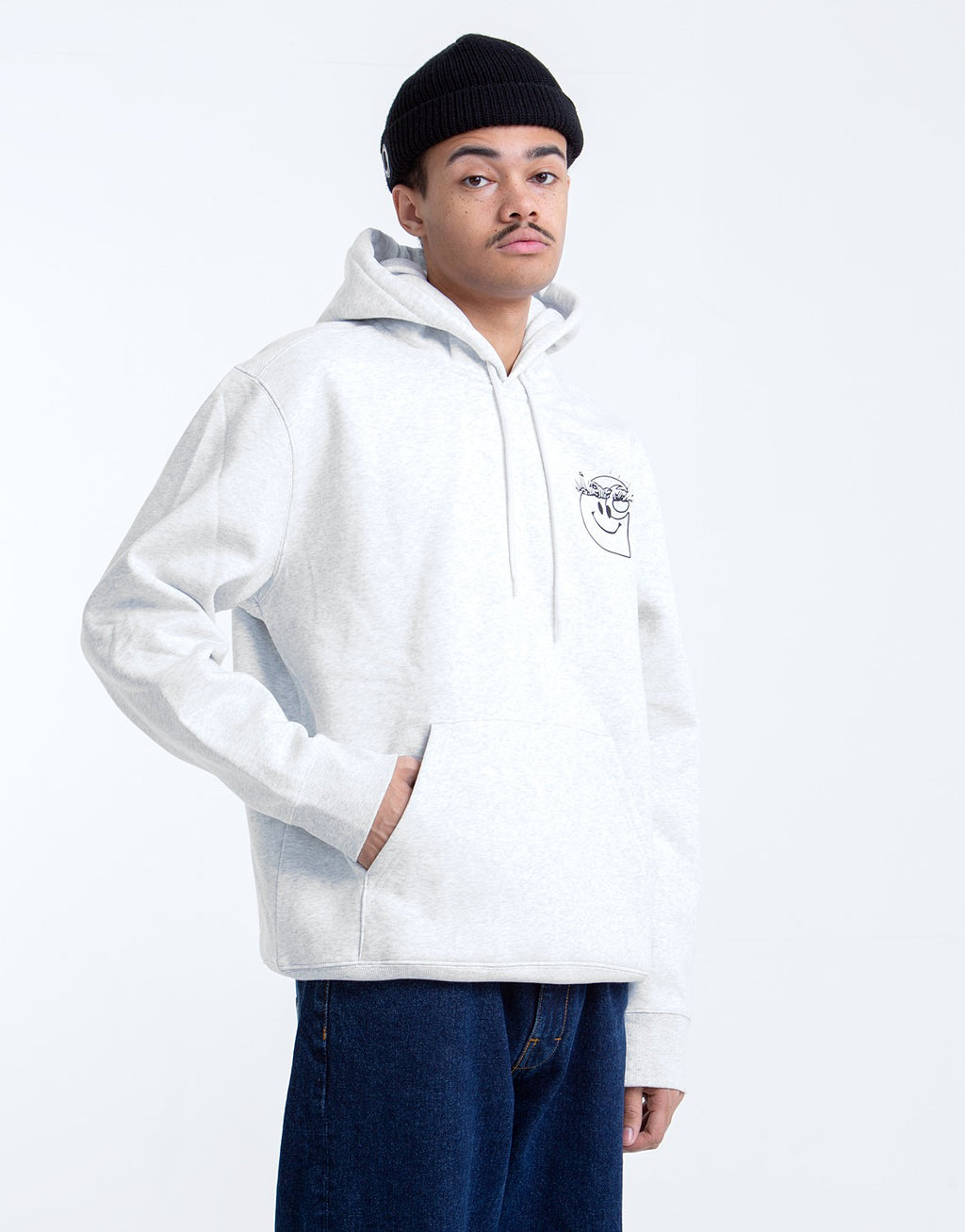 Hooded Smiley Sweat