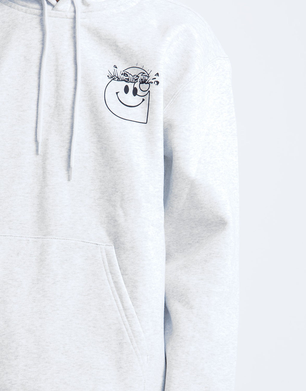 Hooded Smiley Sweat