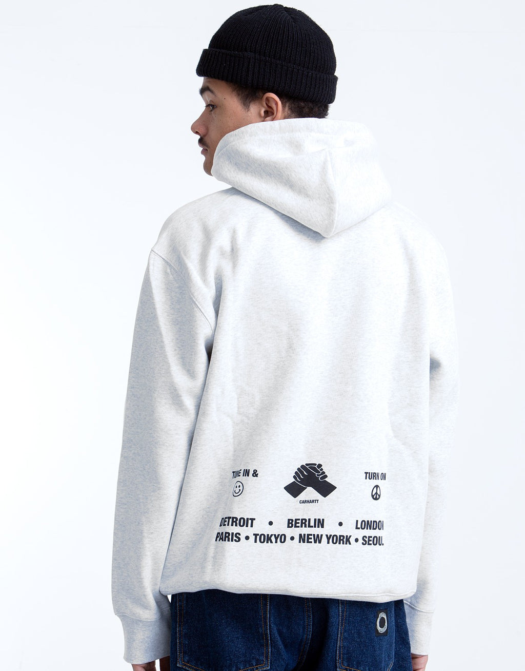 Hooded Smiley Sweat
