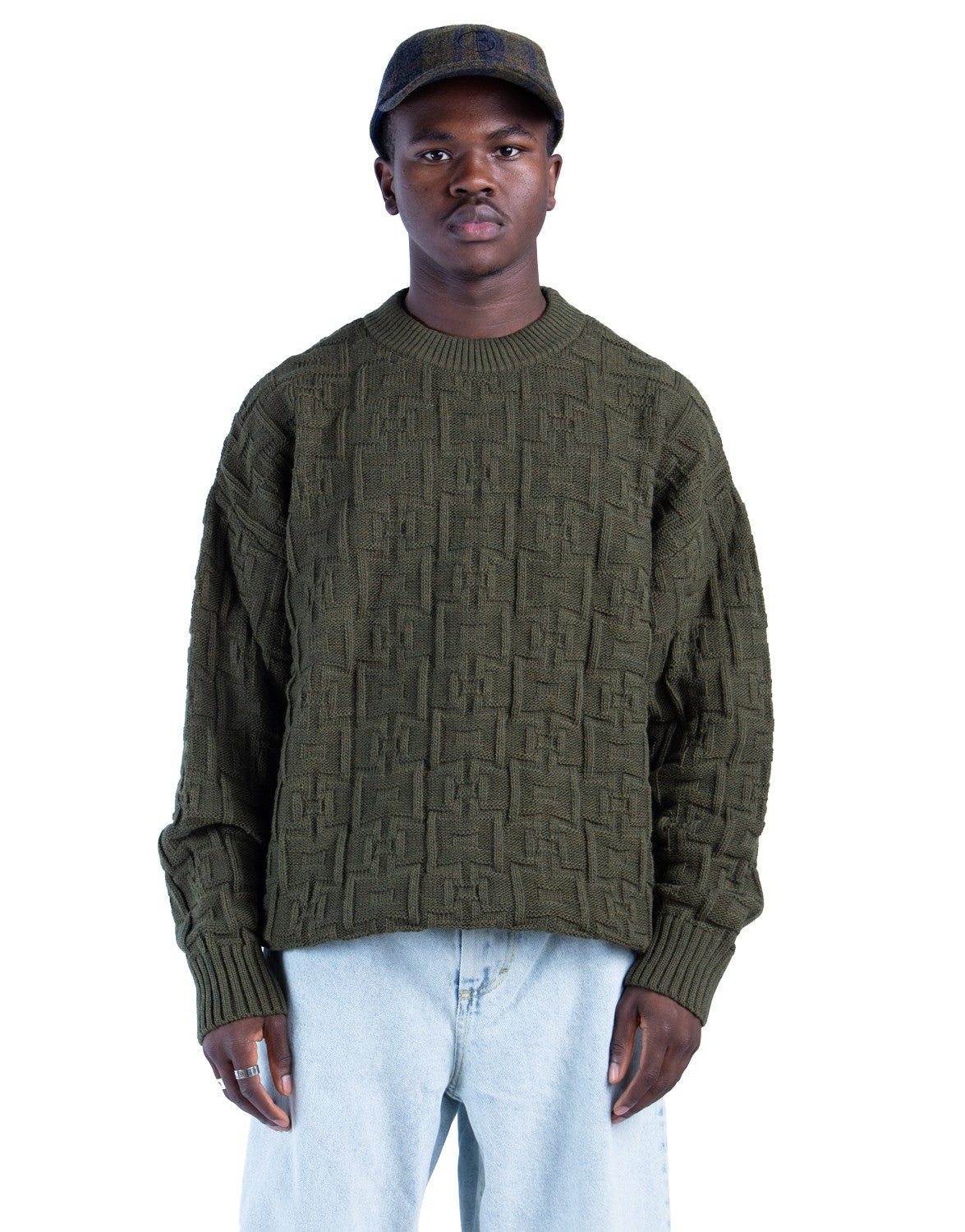 Square Knit Sweather