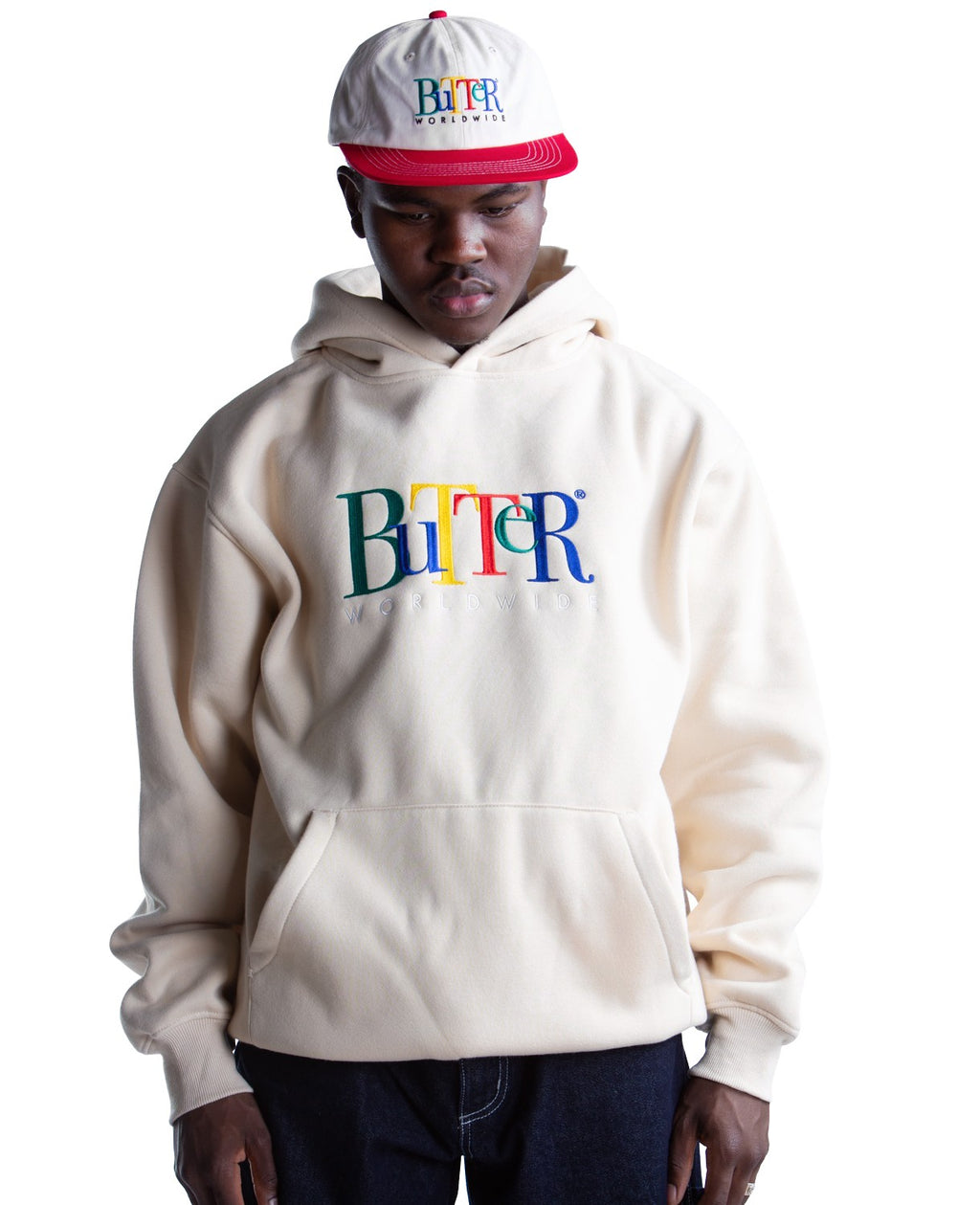 Jumble Embroideres Pullover Hood