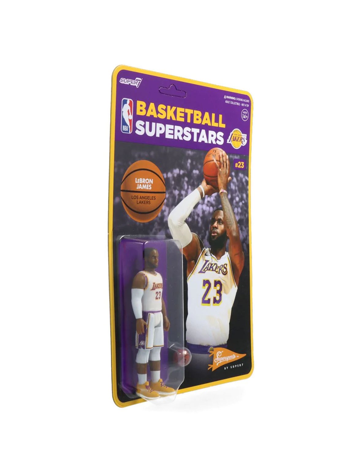 LeBron James Alternate Jersey (Lakers) - NBA - ReAction Figure