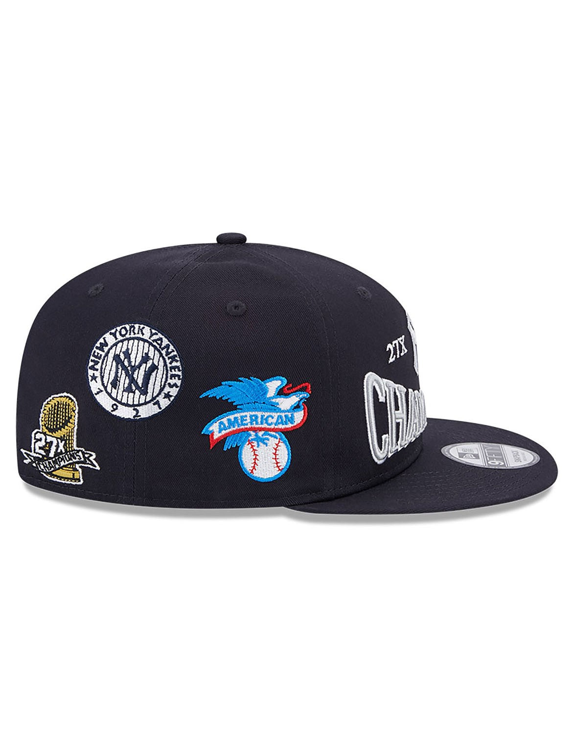 New York Yankees 27x MLB Champions Side Patch 9Fifty Cap