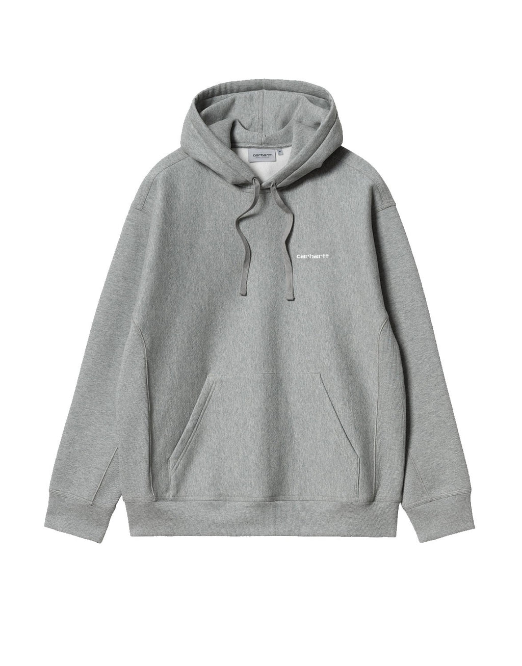Hooded Script Embroidery Sweat