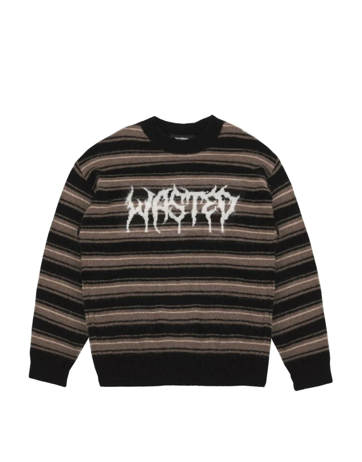 Stripes Feeler Fuzzy Knit