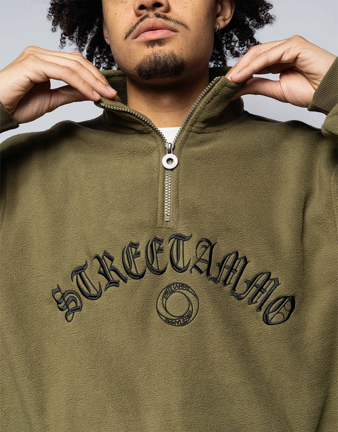 Orbit Gothic 1/4 Zip Fleece
