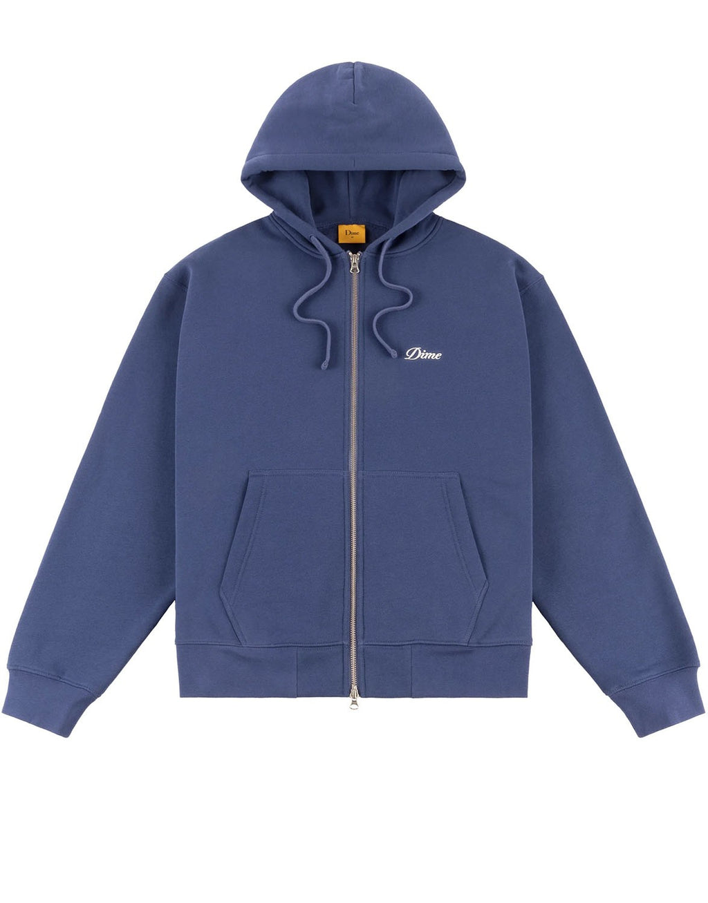 Cursive Small Logo Zip Hoodie