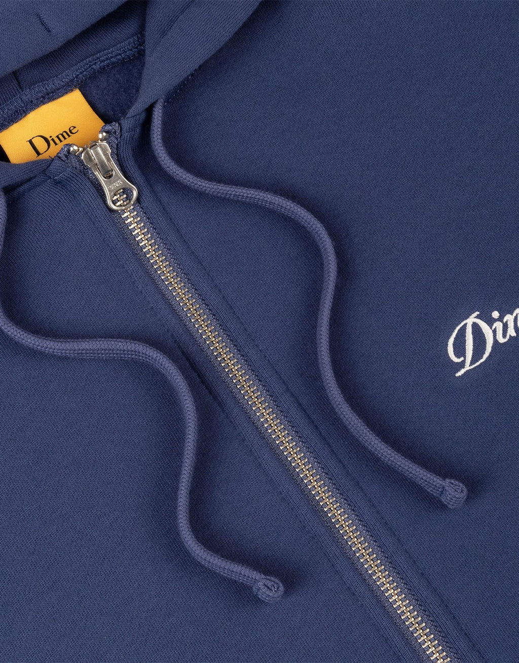 Cursive Small Logo Zip Hoodie