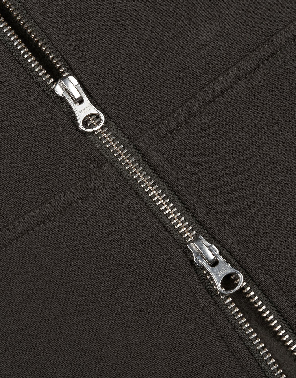Cursive Small Logo Zip Hoodie