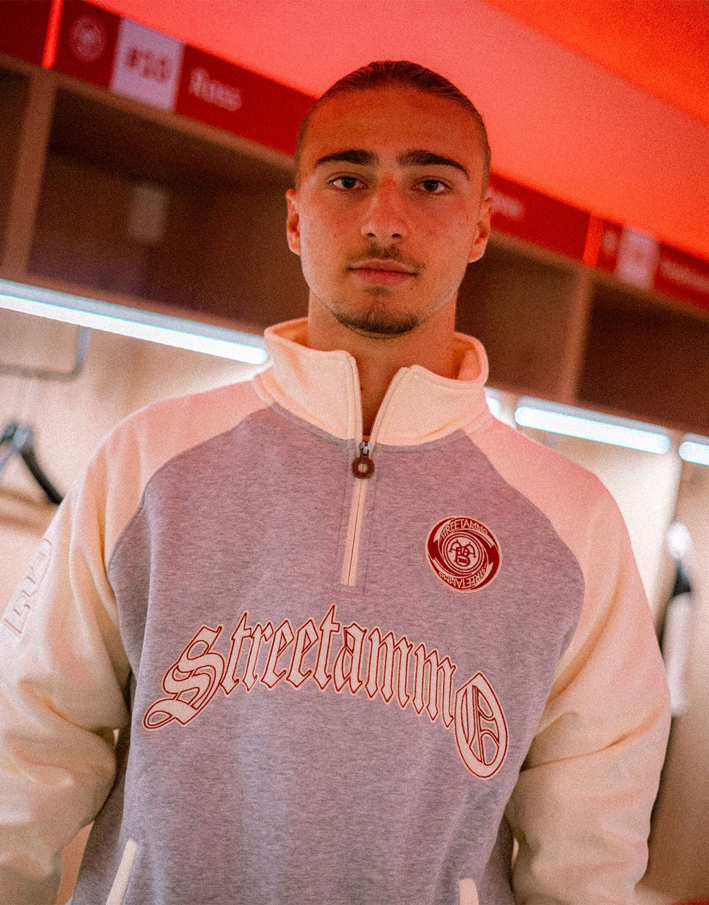SA x AaB Gothic League 1/4 Zip Sweatshirt