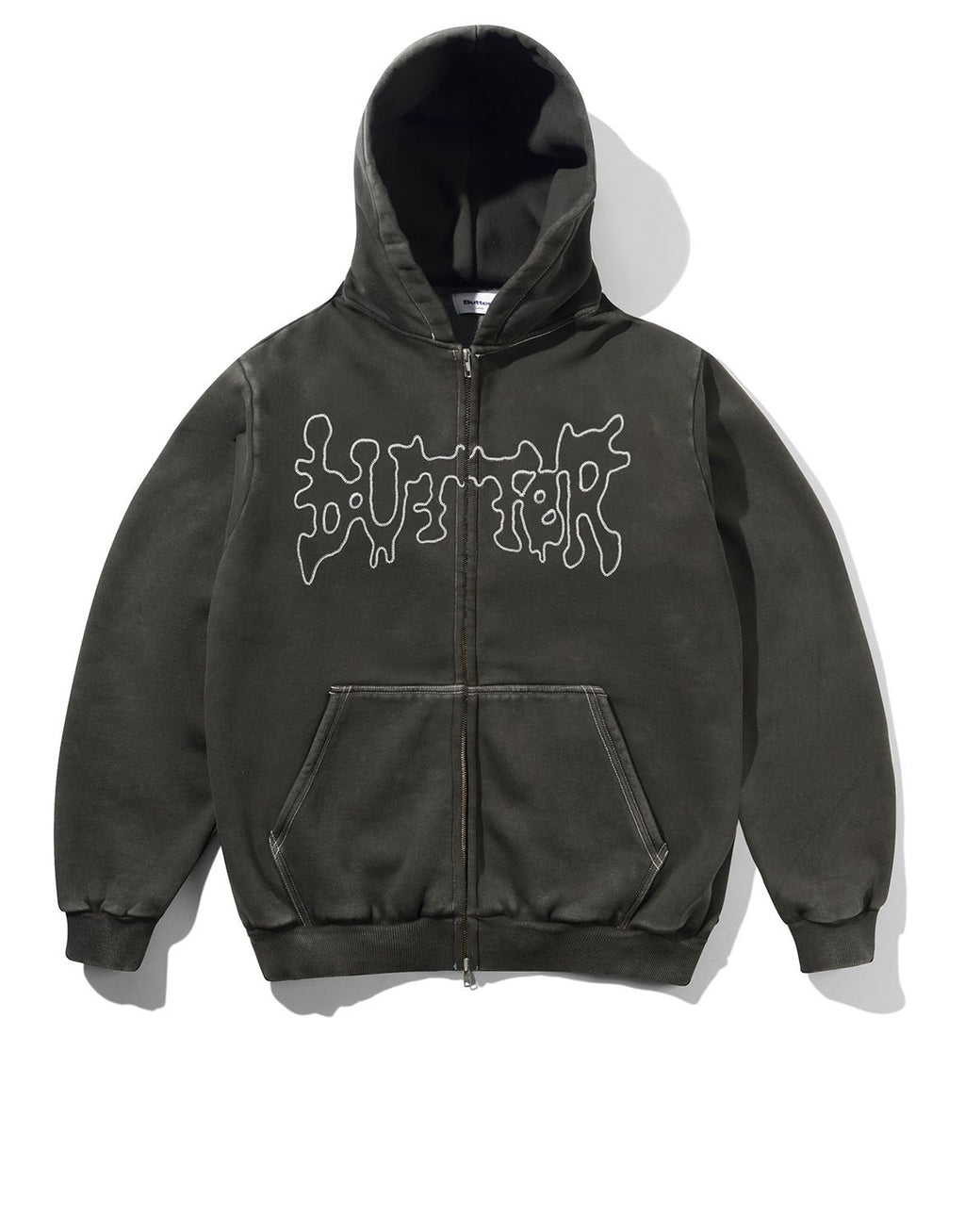 Blotch Zip-Thru Hood
