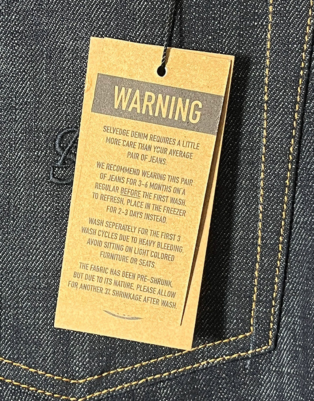 SA OG Selvedge Denim Pant