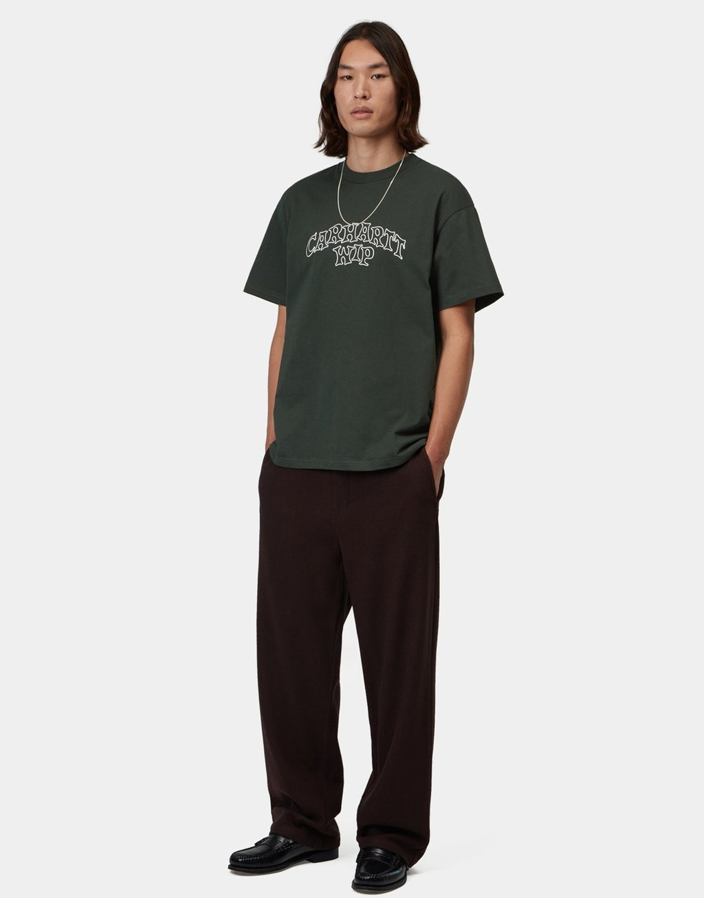 S/S Limn Script T-Shirt Raven