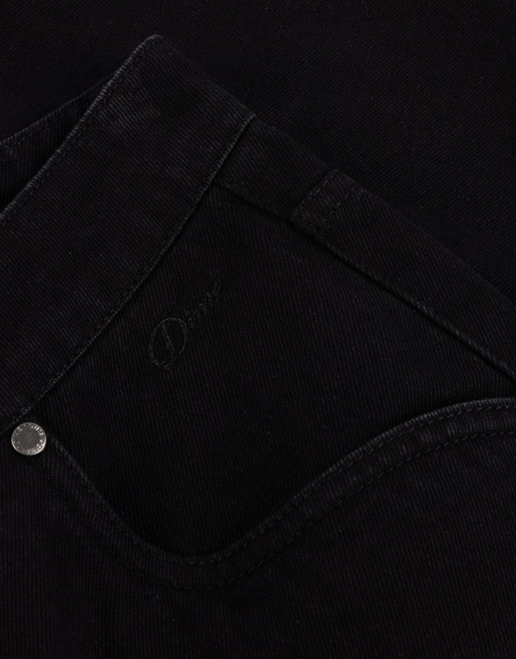 Baggy Denim Pants BLACK