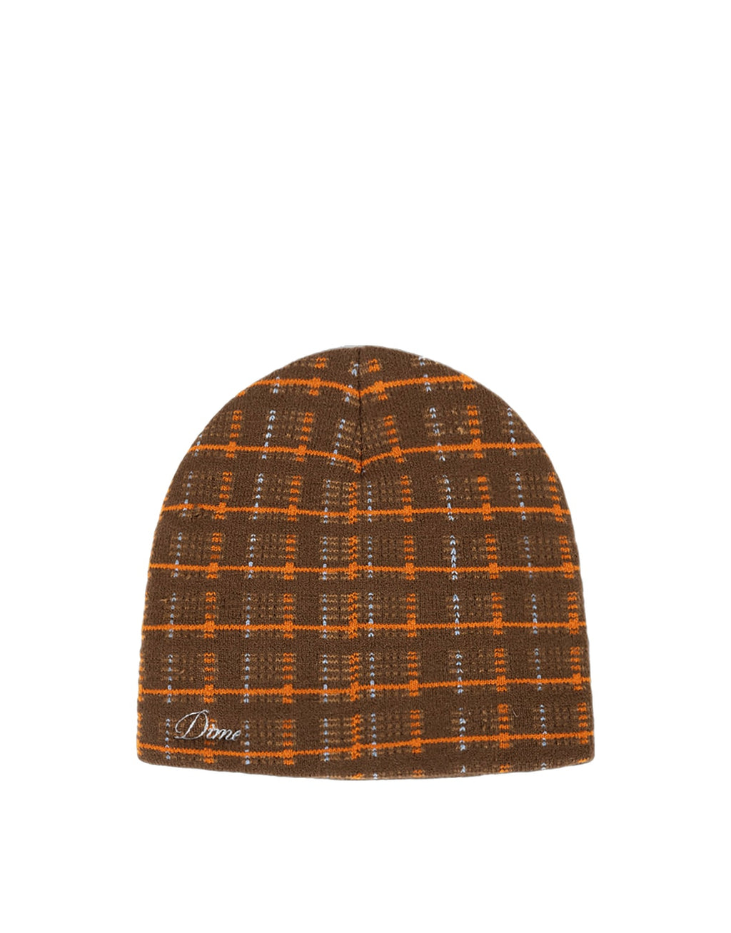 Super Plaid Skully BROWN MULTI