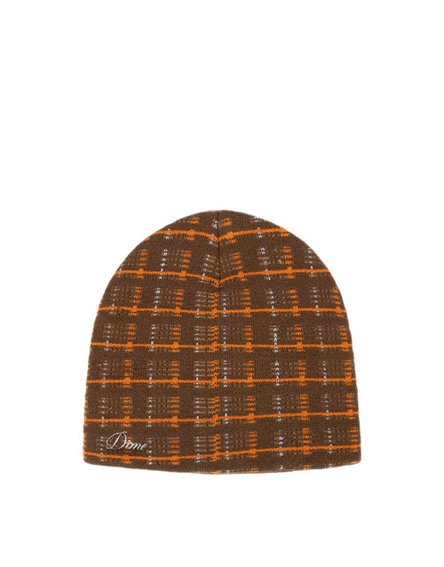 Super Plaid Skully BROWN MULTI