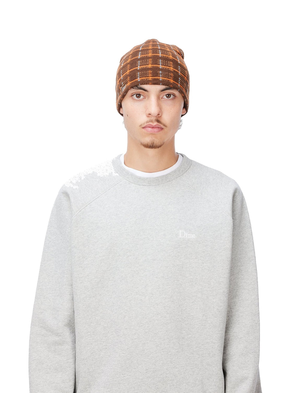Super Plaid Skully BROWN MULTI