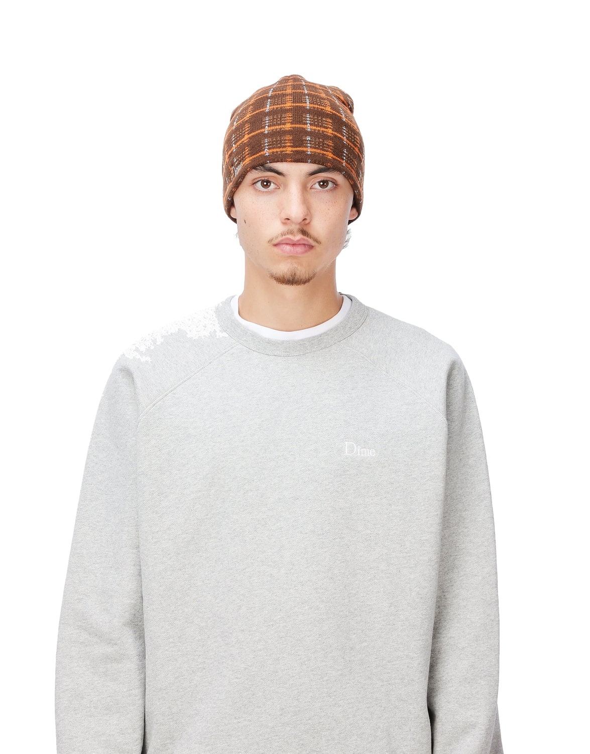 Super Plaid Skully BROWN MULTI